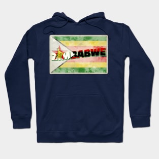 Zimbabwe vintage style retro souvenir Hoodie